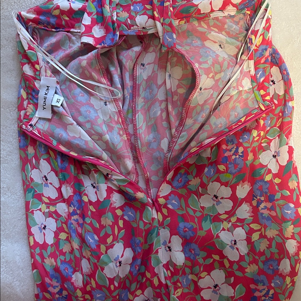 Yumi Kim Floral Pink Jumpsuit - Picture 5 of 6